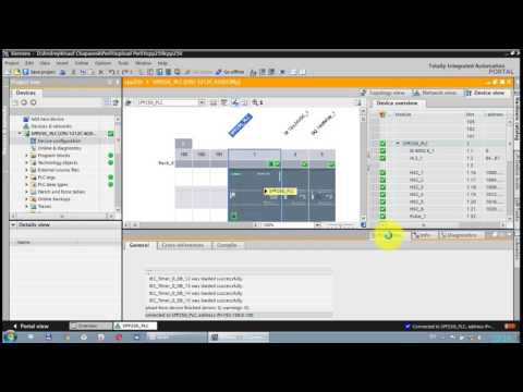 TIA Portal Выгрузка проекта из S7-1200 v4 - вариант 2 - upload project S7-1200 v4