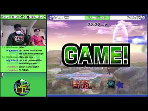 The Dub S2E7 P+: Gclem (MK) Vs. Fable (Sheik) - Grand Finals