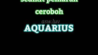 Download lagu Ini yang kalo mau tau sifat zodiak aquarius... mp3