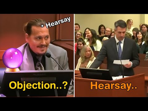 Johnny Depp PREDICTS Hearsay Objections from Amber Heard's Lawyer