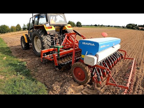 Ursus 1224 & Isaria  6000S 3m - Siew pszenicy 2025