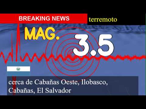😱🚨 Terremoto cerca de Cabanas Oeste, Ilobasco, Cabañas, El Salvador actualizaciones en vivo hoy: un