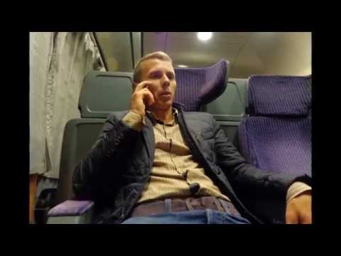 Plecarea lui mr. agent principal special ing. Florin M. catre Anglia cu trenul