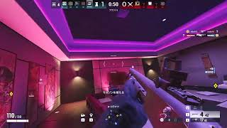 【R6SX】珍しくAIMが冴える日もあるよ。人だもの。