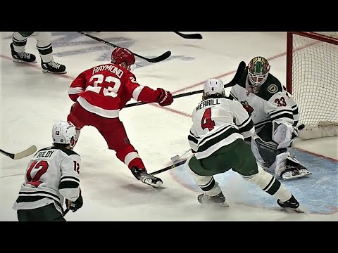 All-Star Nick Leddy Finds Lucas Raymond Again For The 4-2 Lead In The Second Period