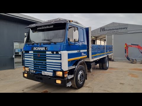 SCANIA 112 M 320 4x2 stake body - FIŠ TRUCKS SLOVENIA