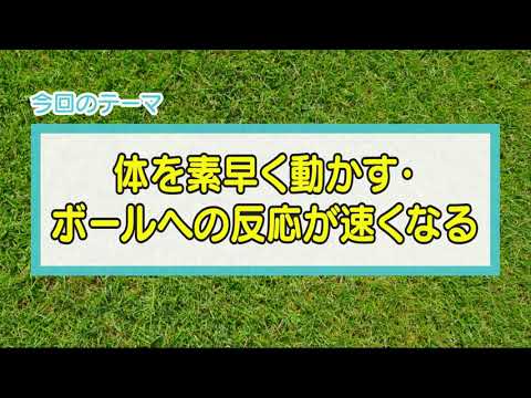 【サッカートレーニング】ボールへの反応が早くなる練習 | サカイク