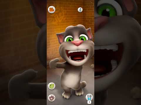 Aa Aa aa 🫥🫥😧 Talking Tom Cat #funny #shorts #short #cat #tom