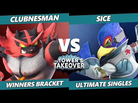 Towers Takeover 15 - Clubnesman (Incineroar) Vs. Sice (Falco) SSBU Ultimate Tournament