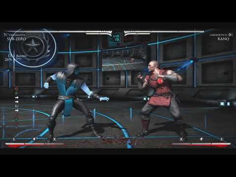 【Paladiino】MKX Sub-Zero Criomante Combos #1