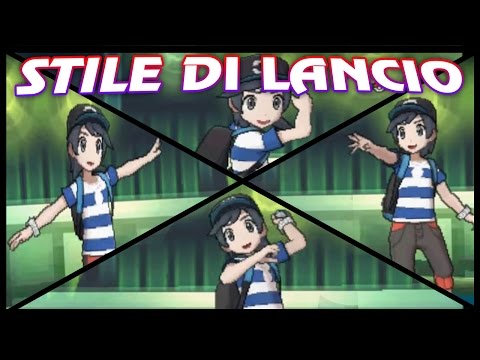 COME CAMBIARE LO STILE DI LANCIO DELLA POKEBALL IN POKEMON SOLE E LUNA - STILE DI LOTTA -ITA