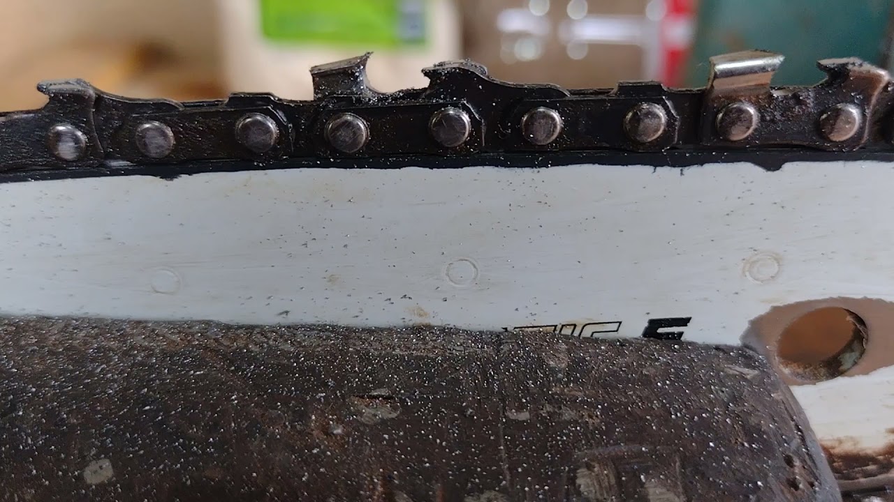Como amolar corrente de motosserra MS170/180