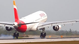 Heavy Diversions | Turkish Cargo, Iberia, Air Canada | Bahamas Plane Spotting | Feb 18/2024