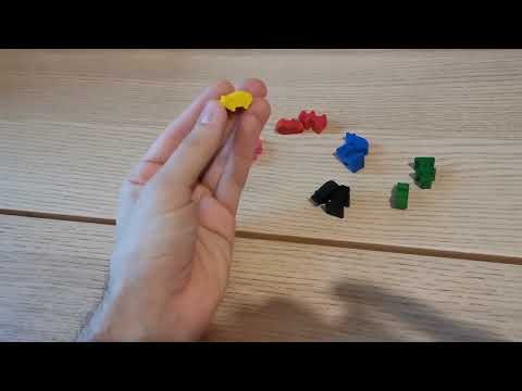 Little Boardgame Peek Carcassonne Neuauflage #2: Händler und Baumeisterin