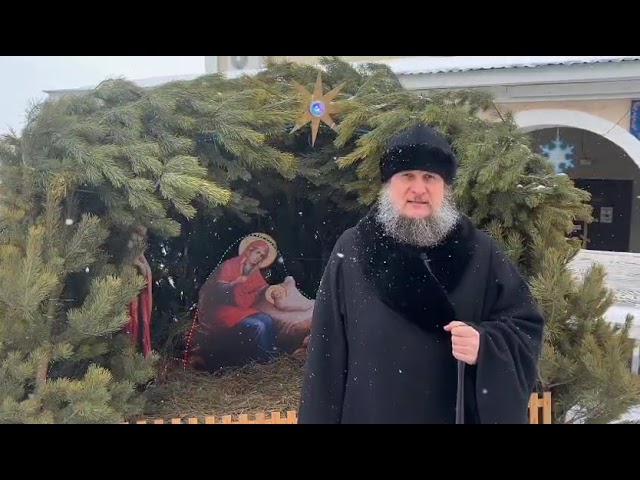Епископ Пахомий поздравляет православных с Рождеством Христовым!