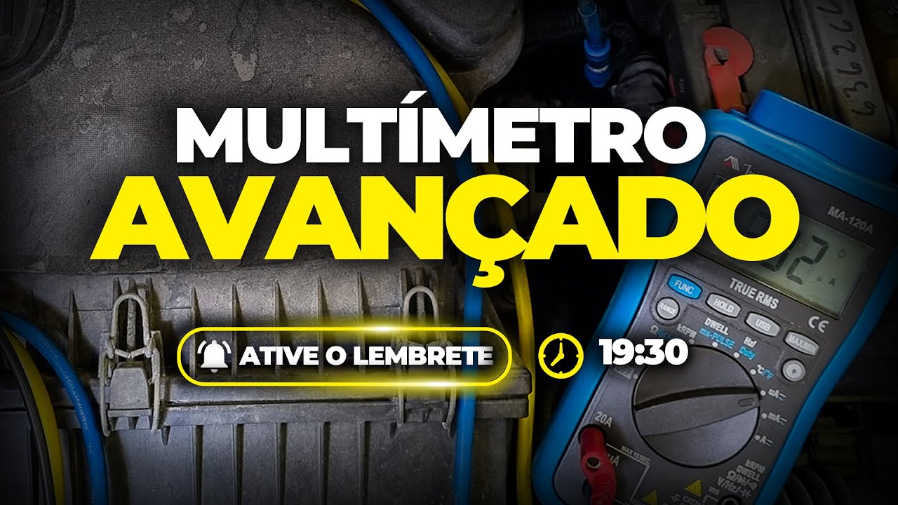 Como fazer Diagnostico Avançado com Multímetro Automotivo