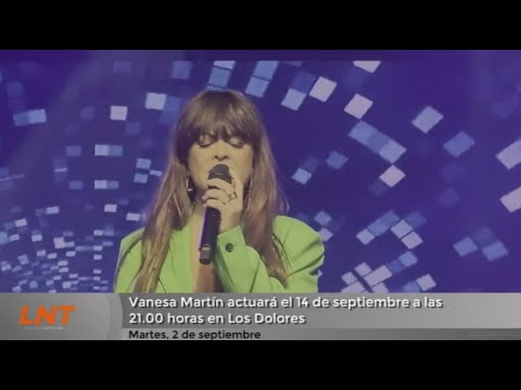 Vanesa Martín actuará el 14 de septiembre a las 21:00 horas en Los Dolores