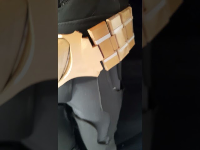 Vídeo relacionado con Ciao- Batman Dark Knight Disfraz Adulto Original DC Comics (Talla XL) con músculos Acolchados