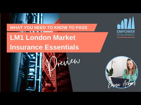 LM1 - What You Need To Know - Preview (London Market Insurance Essentials) Nov 22