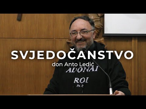 Don Anto Ledić - Svjedočanstvo