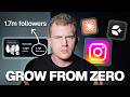 How To Grow On Instagram With Zero Followers (Full Guide)