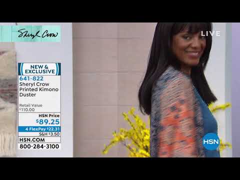 HSN | Sheryl Crow Fashions Anniversary 04.30.2019 - 03 PM