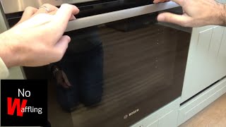 How to REMOVE Door on a Bosch Oven HHF113BR0B - Beginners guide