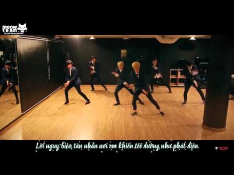 [Vietsub] Warning sign (Dance practice) - Teen Top {MEOW Team}