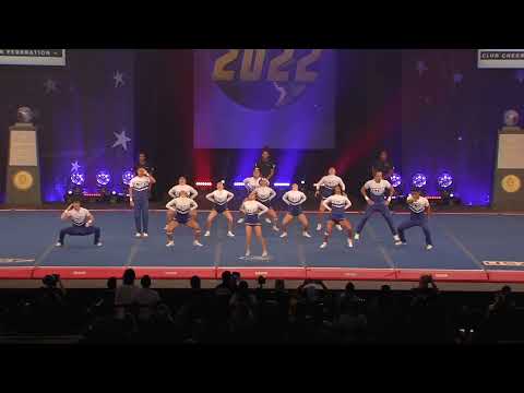 Victory All Star - Blue Royalty in Finals at The Cheerleading Worlds 2022