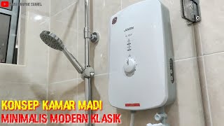 kamar mandi mungil ukuran 1,5 × 3 meter