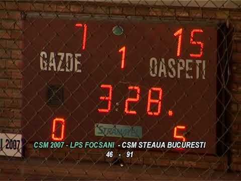 PRESSING - BASCHET (CSM FOCSANI - STEAUA BUCURESTI) 22.01. 2018