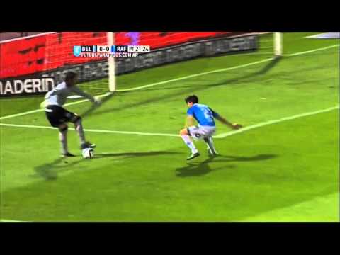 ¡Qué susto, Olave! Belgrano 0 - Rafaela 0. Fecha 25. Primera División 2015. FPT.