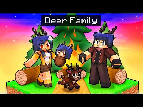 Having a DEER FAMILY in Minecraft!