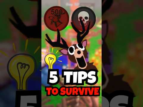 5 Tips to SURVIVE 99 nights in the Forest - Roblox