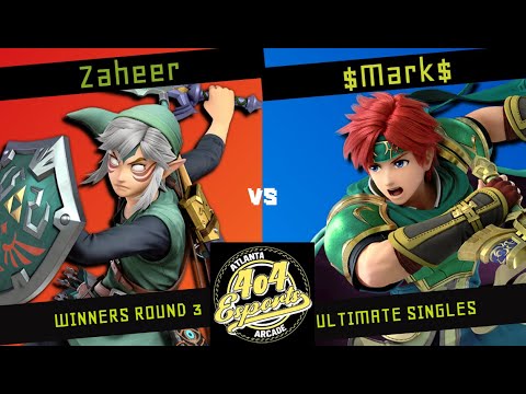 SSBU - 4o4 Smash Night 10 - Zaheer (Link) vs VGLS| $Mark$ (Roy) - Winners Round 3