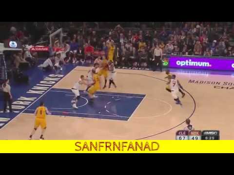 Kevin Love at Knicks (2016/03/26) - 28 Pts, 12 Rebs, 10-19 FGM, 4-9 THREES!