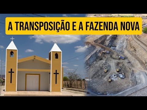 TRANSPOSIÇÃO DO RIO SÃO FRANCISCO NA FAZENDA NOVA EM MAJOR SALES/RN. 