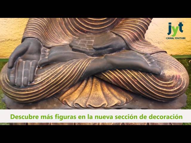 Vídeo relacionado con out of The Blue Figura Decorativa de Buda de polirresina, 11 x 9 x 16,5 cm, en Caja de Regalo