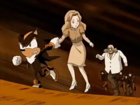 Sonic X Comparison: Shadow Recalls Maria Ejected Him / Maria's Sacrifice (Japanese VS English)