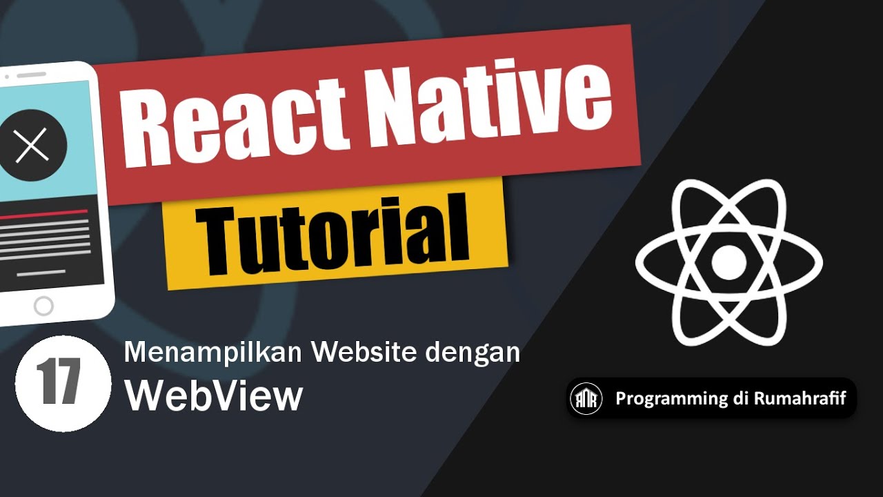 Component WebView di React Native // Belajar React Native