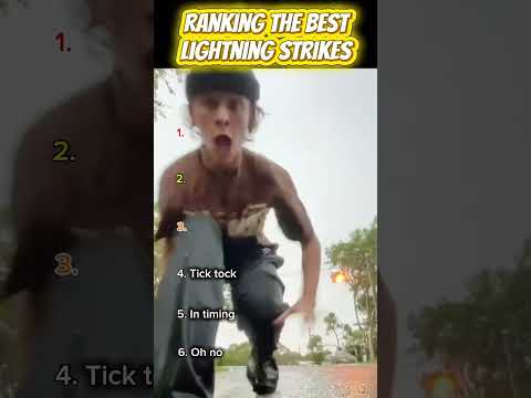 ⚡ Ranking the Best Lightning Strikes of All Time 🌩️🔥