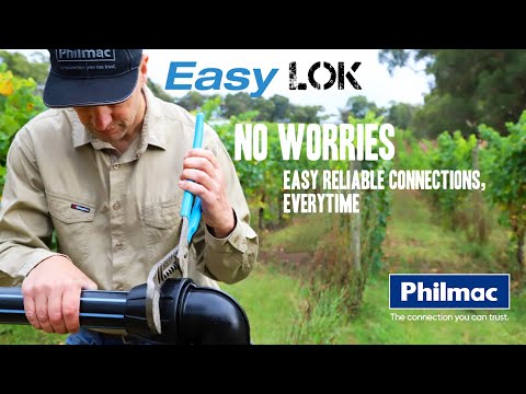 Philmac EasyLOK Metric Fittings. At your local Irrigear® Independent Experts.