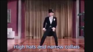 Puttin&#39; on the Ritz (with lyrics)  Fred Astaire