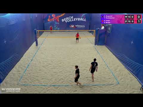 10:00 V. Shapoval / Y. Yevdokymov - O. Kulyk / S. Borets 20.06.2022 | Winners Beach Volleyball