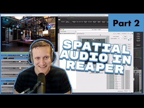How to use ReaSurroundPan for Spatial Audio in REAPER (Part 2)