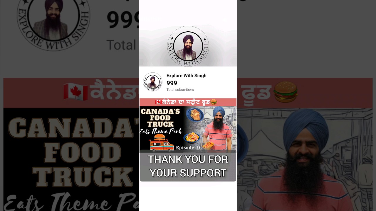 Thank You for 1000 Subscribers! Celebrating Milestones Together 🎉 #shorts #viral #punjabivlogger