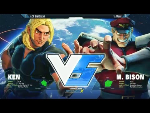 SFV/SF5: Winter Brawl X - r/SF Brenttiscool (Ken) vs TA Moons (M. Bison) - Top 16