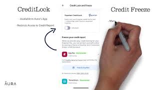 Credit Lock vs. Credit Freeze | Aura