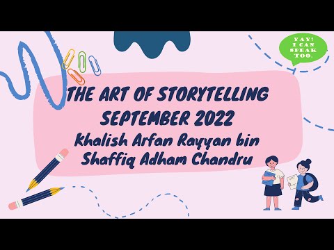 Kids Public Speaking: The Art of Storytelling September 2022