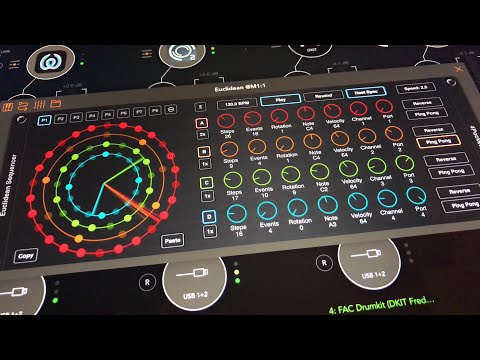 EUCLIDEAN Sequencer by 4Pockets - Tutorial & Demo for the iPad
